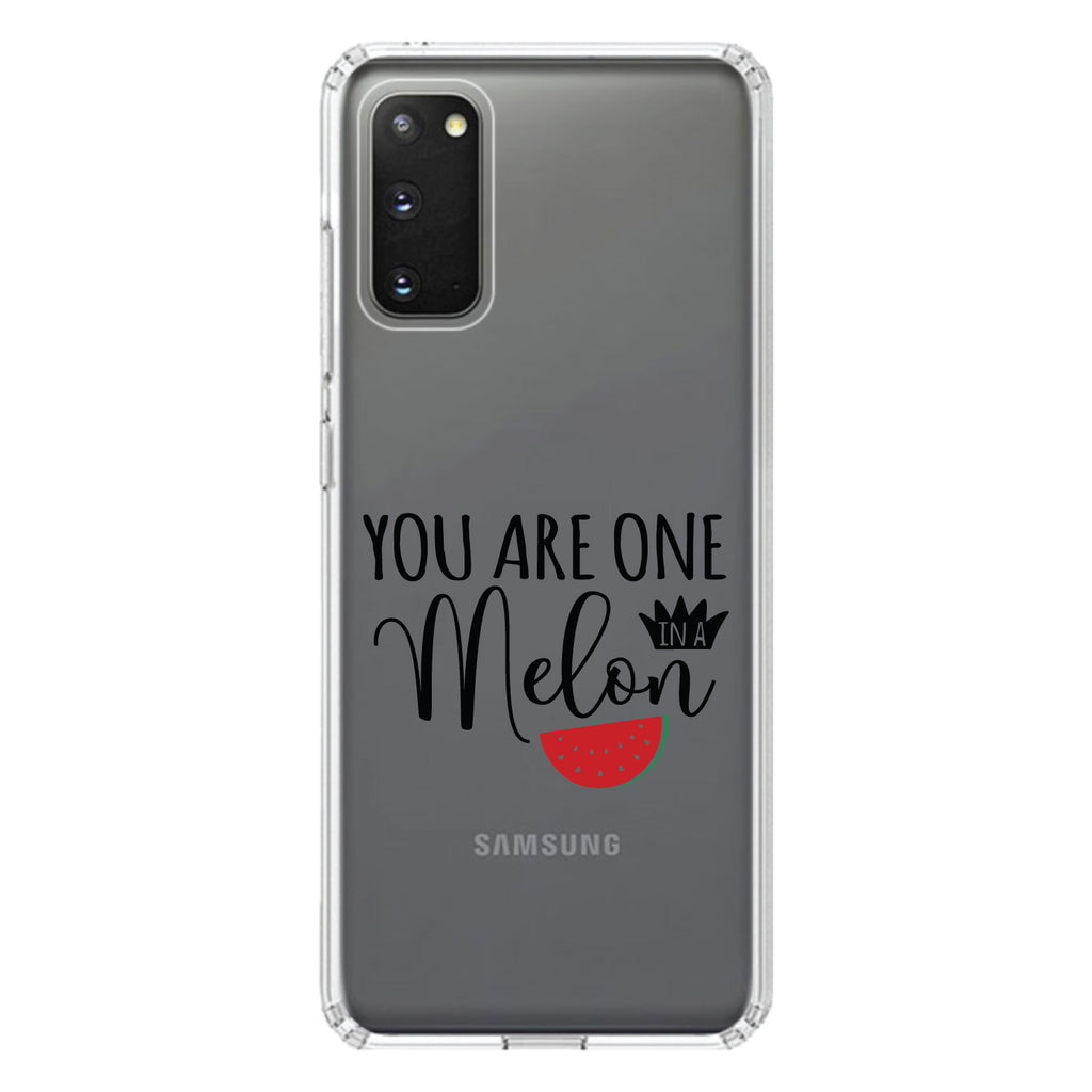 You Are One in a Melon Watermelon Clear Shockproof iPhone Case, view 14
