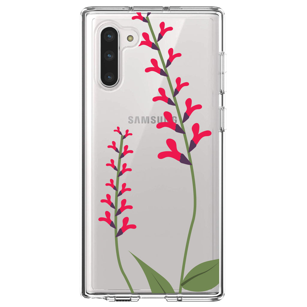 Wildflowers Hot Pink Clear Shockproof iPhone Case, view 9