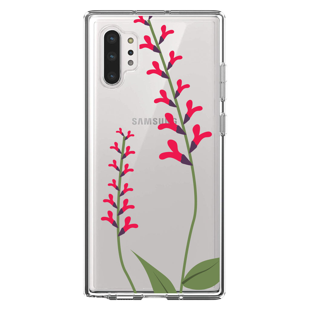 Wildflowers Hot Pink Clear Shockproof iPhone Case, view 10