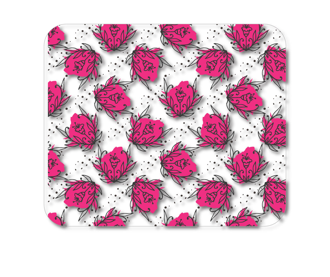 DistinctInk Custom Foam Rubber Mouse Pad - 1/4