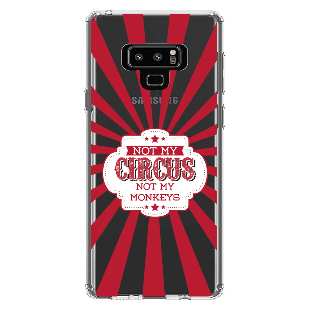 Not My Circus, Not My Monkeys Clear Shockproof iPhone Case, view 11