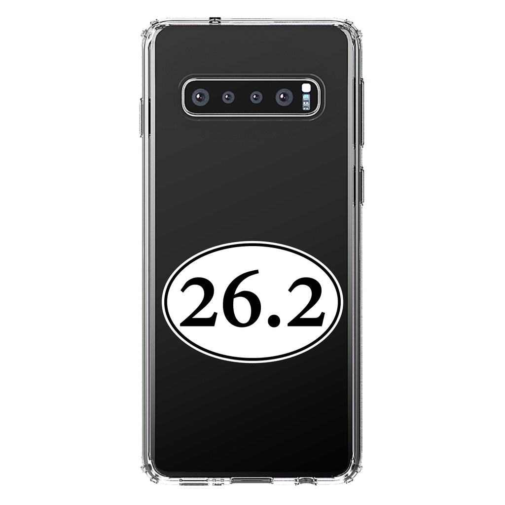 26.2, Marathon Sticker, Running Clear Shockproof iPhone Case, view 17