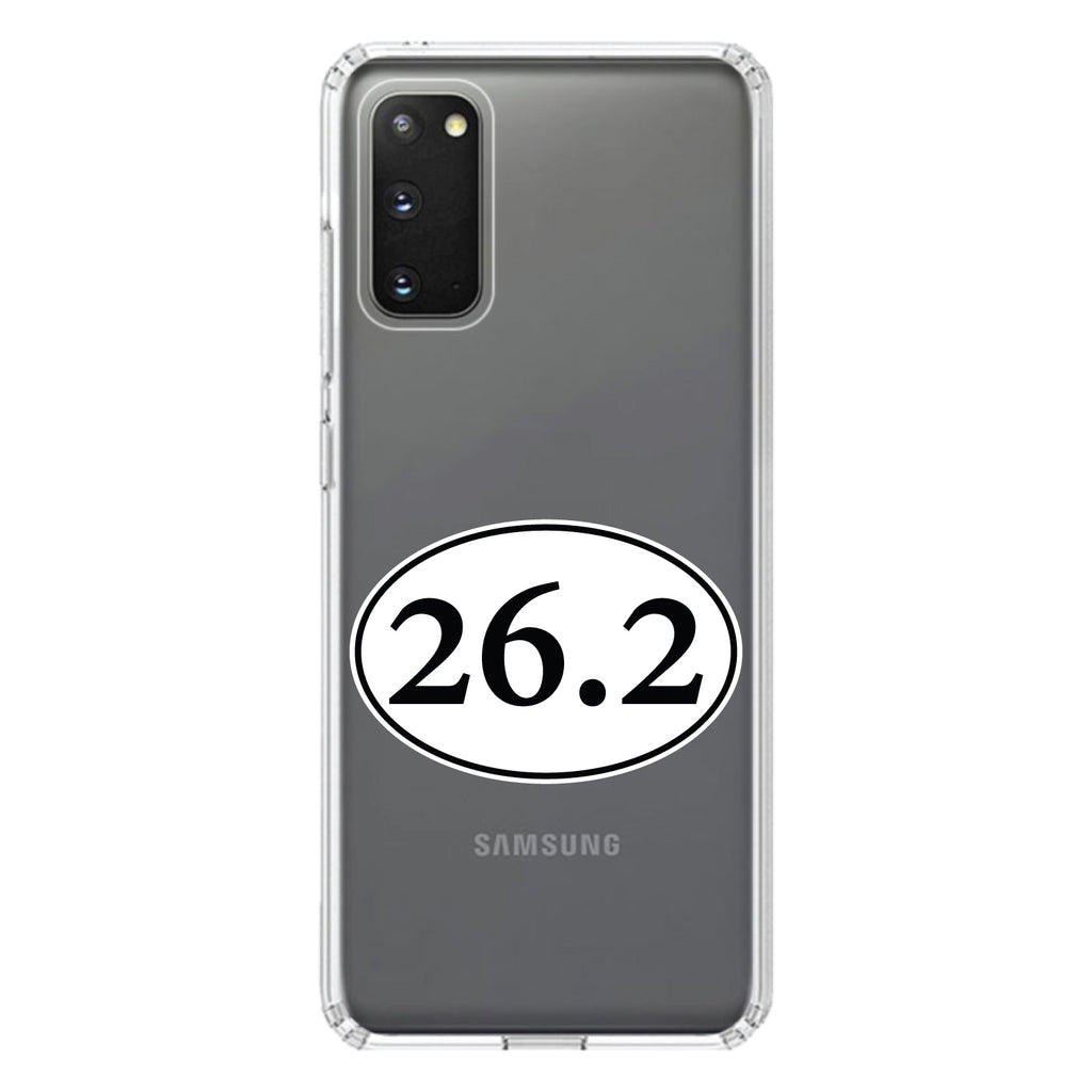 26.2, Marathon Sticker, Running Clear Shockproof iPhone Case, view 13