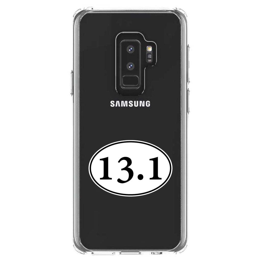 13.1, Half Marathon Sticker, Running Clear Shockproof iPhone Case, view 20