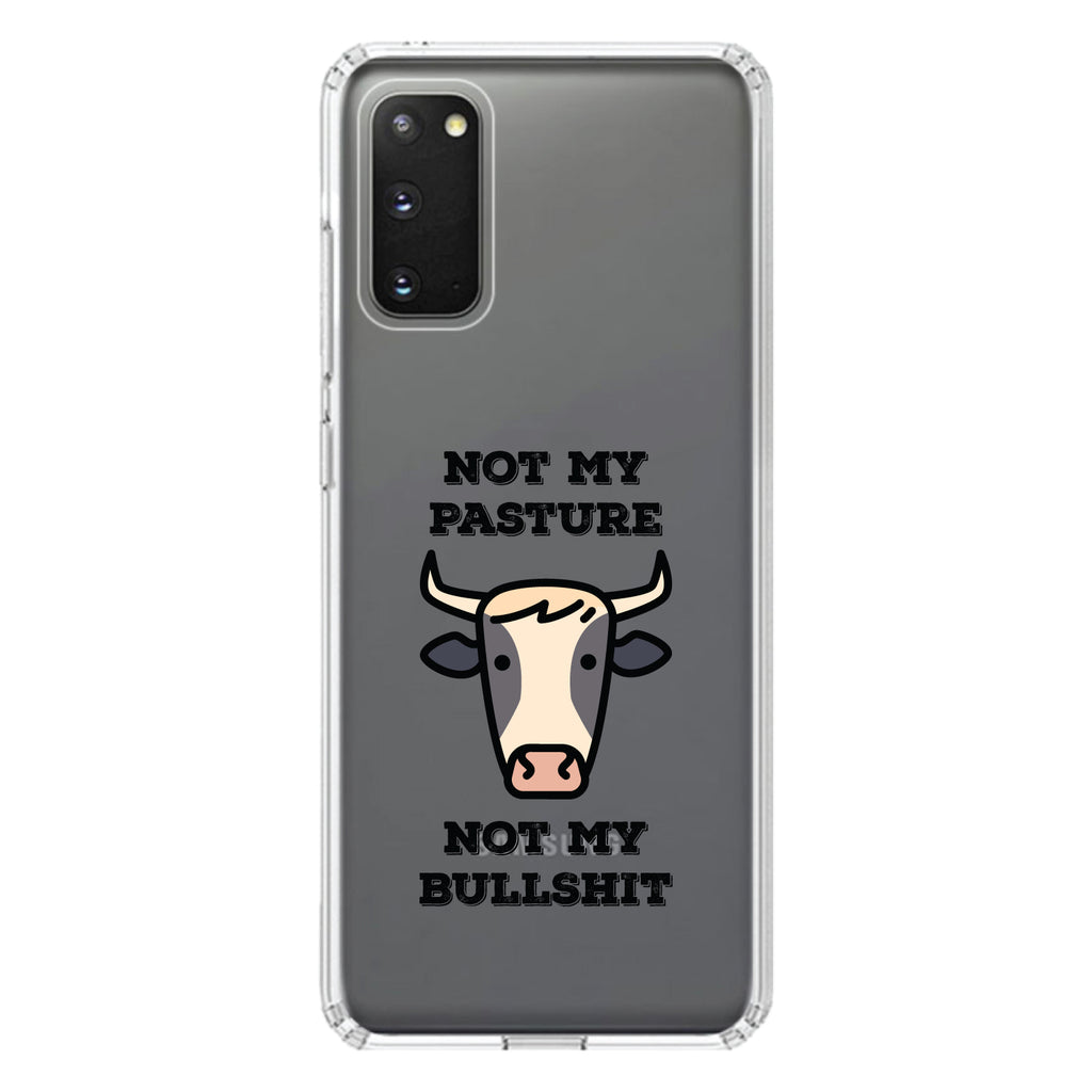 Not My Pasture, Not My BS Clear Shockproof iPhone Case, view 13