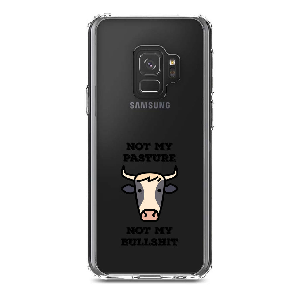 Not My Pasture, Not My BS Clear Shockproof iPhone Case, view 19
