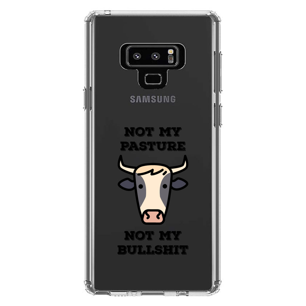 Not My Pasture, Not My BS Clear Shockproof iPhone Case, view 11