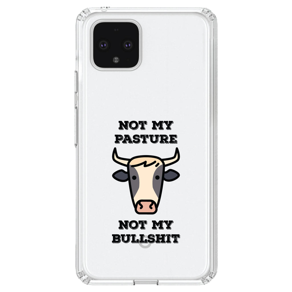 Not My Pasture, Not My BS Clear Shockproof iPhone Case, view 23