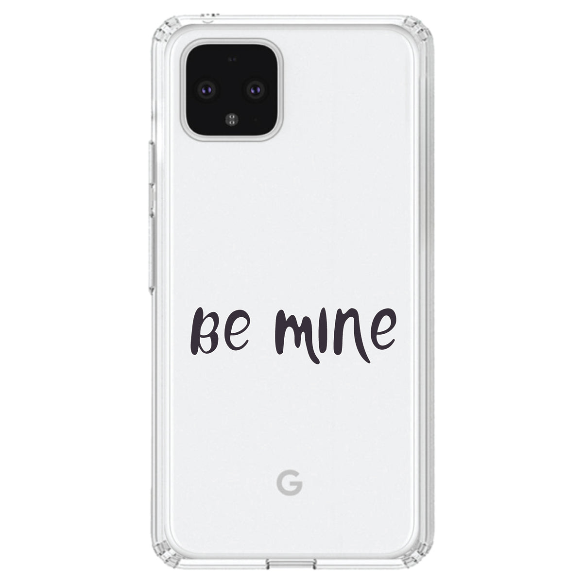 Be Mine, Valentine's Day Clear Shockproof iPhone Case, view 24