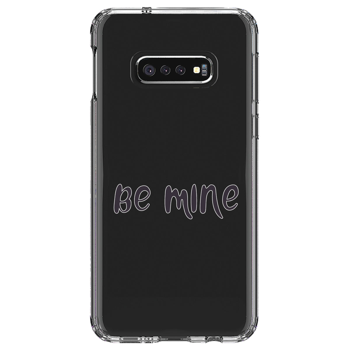 Be Mine, Valentine's Day Clear Shockproof iPhone Case, view 18