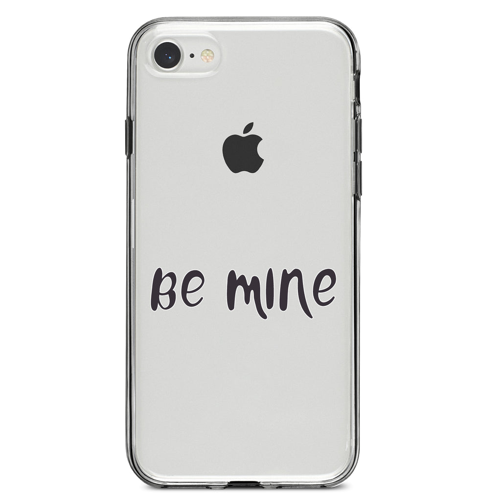 Be Mine, Valentine's Day Clear Shockproof iPhone Case, view 5