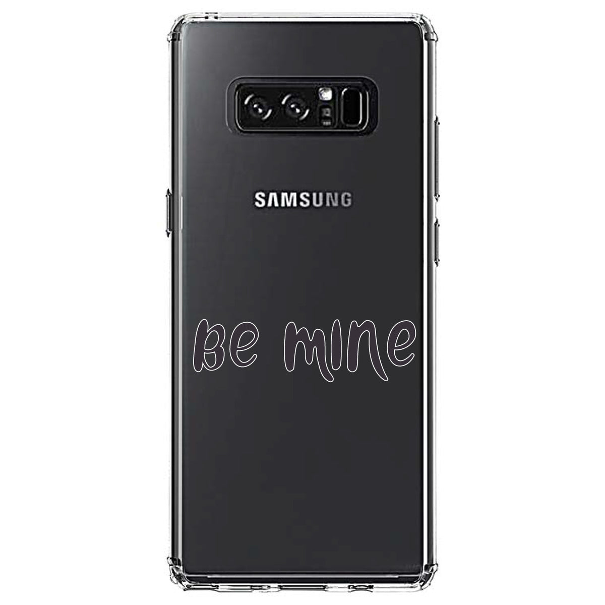 Be Mine, Valentine's Day Clear Shockproof iPhone Case, view 12
