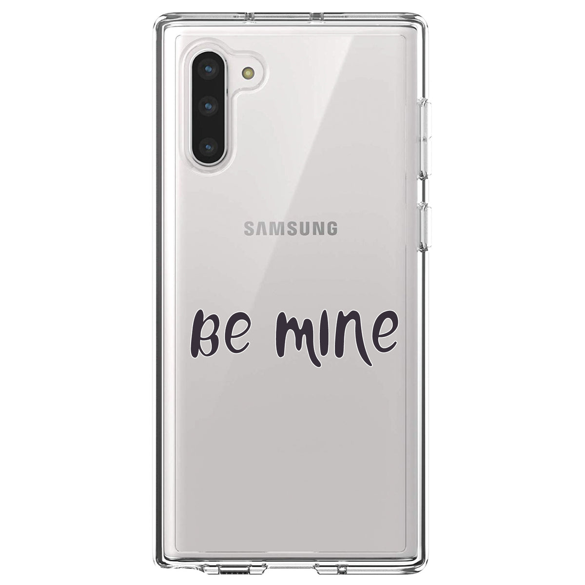 Be Mine, Valentine's Day Clear Shockproof iPhone Case, view 9