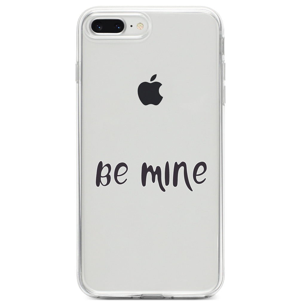 Be Mine, Valentine's Day Clear Shockproof iPhone Case, view 6