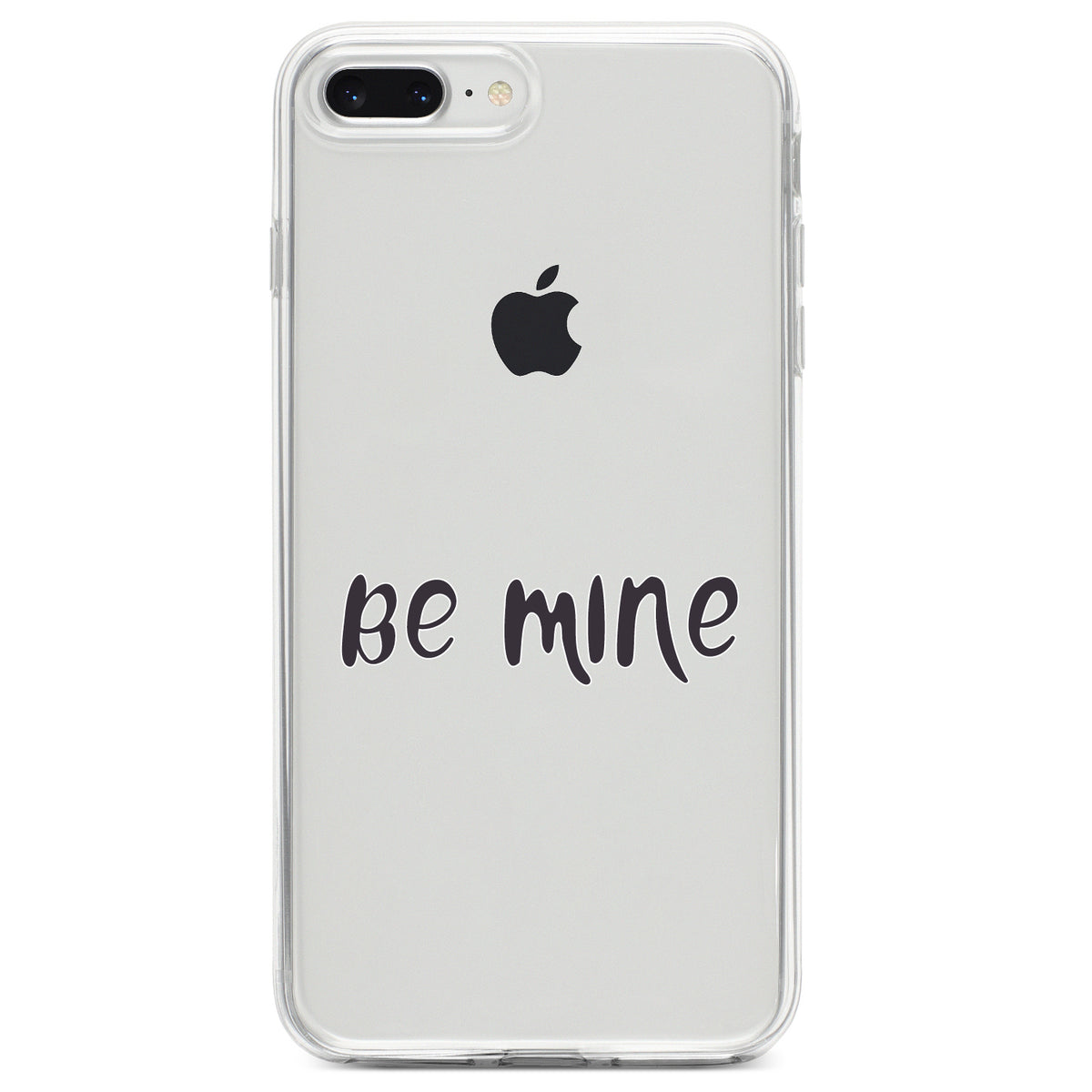Be Mine, Valentine's Day Clear Shockproof iPhone Case, view 6