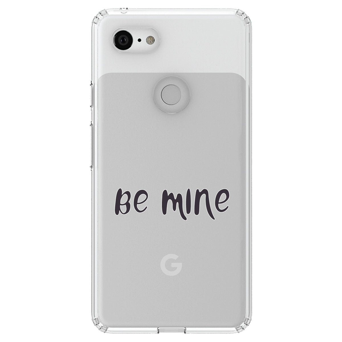 Be Mine, Valentine's Day Clear Shockproof iPhone Case, view 21