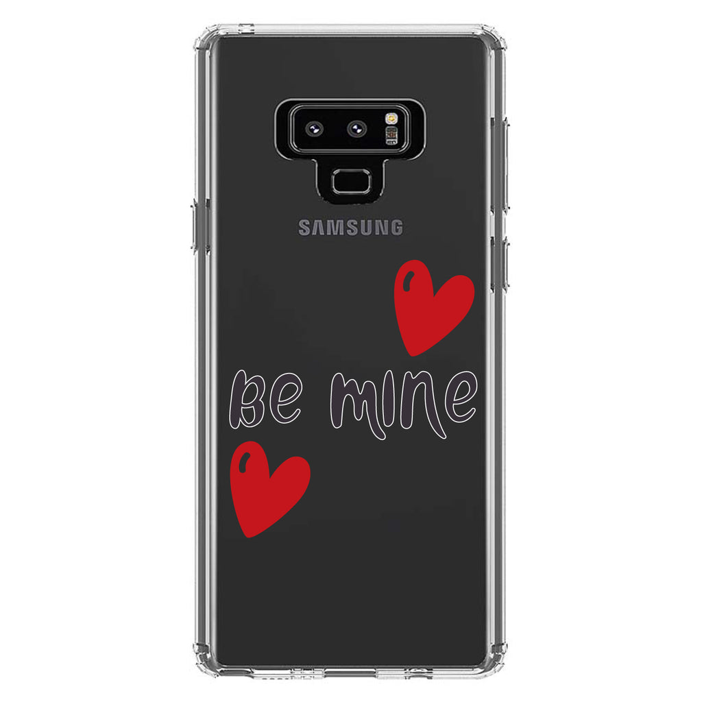 Be Mine, Red Hearts Clear Shockproof iPhone Case, view 11
