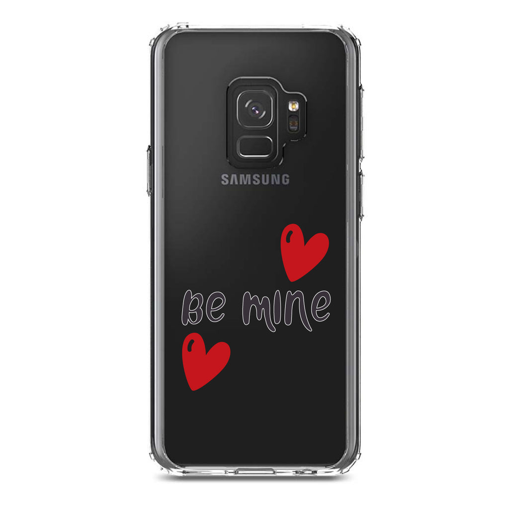 Be Mine, Red Hearts Clear Shockproof iPhone Case, view 19
