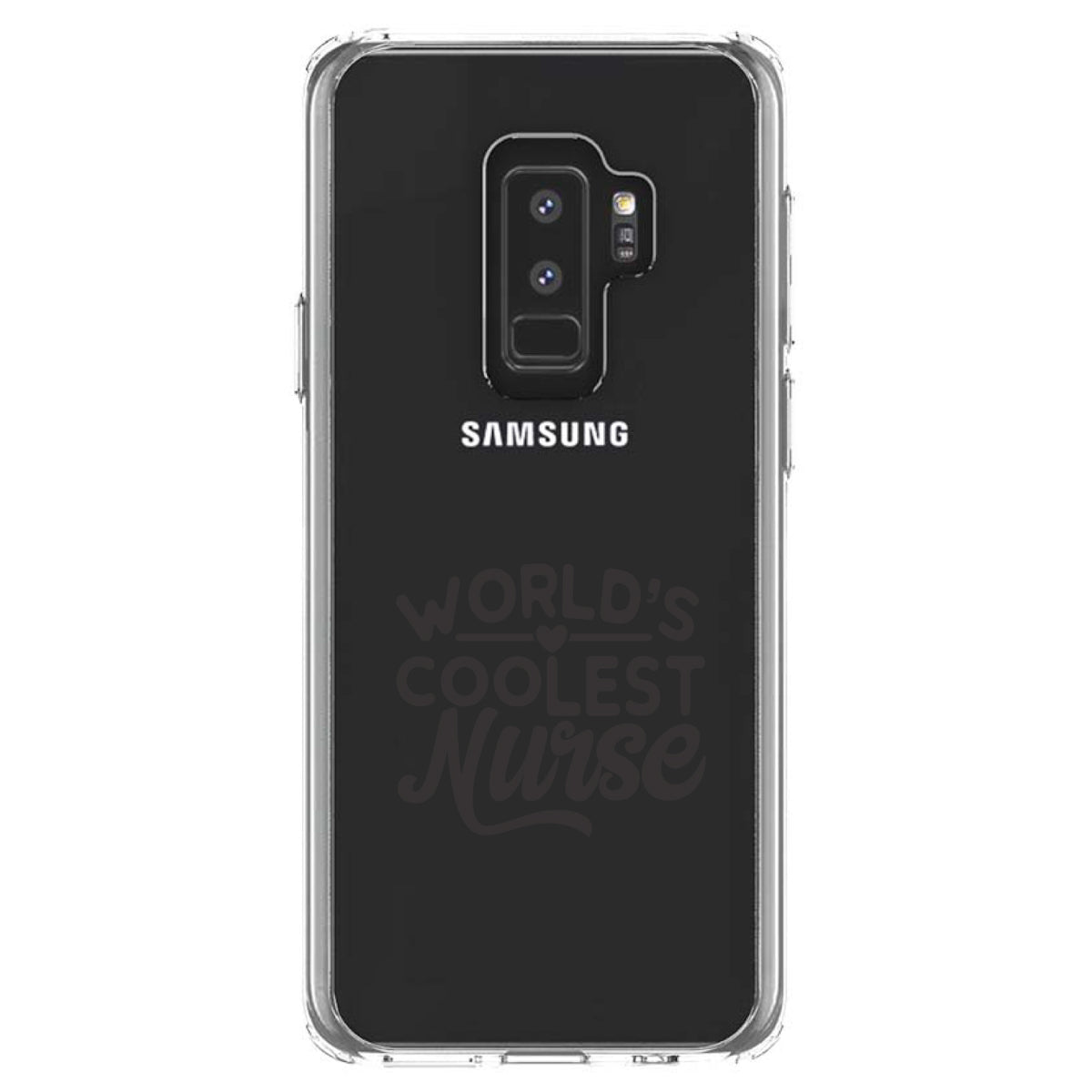 World's Coolest Nurse, Black Clear Shockproof iPhone Case, view 20