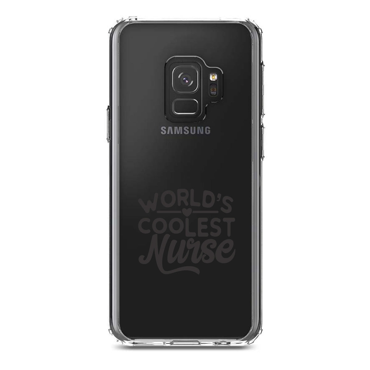World's Coolest Nurse, Black Clear Shockproof iPhone Case, view 19