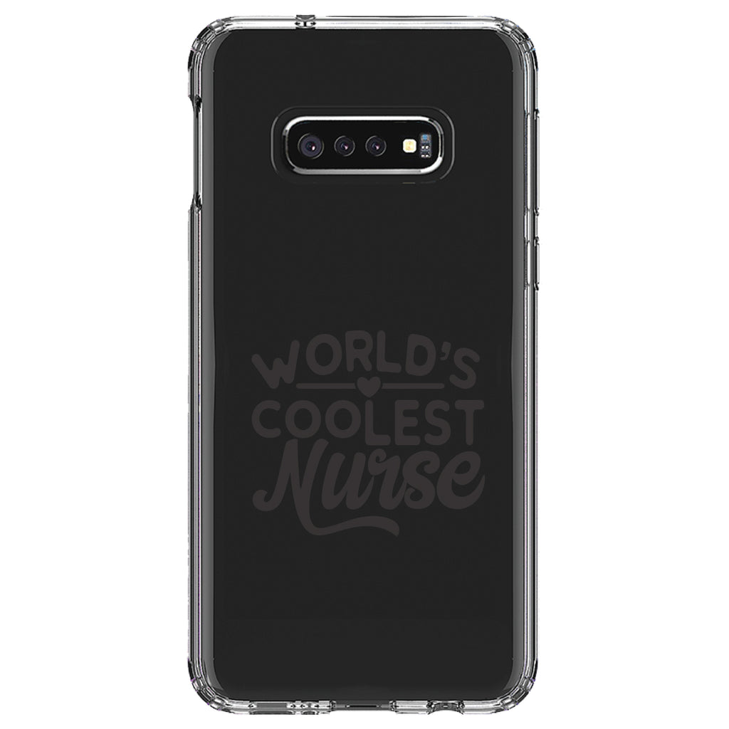 World's Coolest Nurse, Black Clear Shockproof iPhone Case, view 18