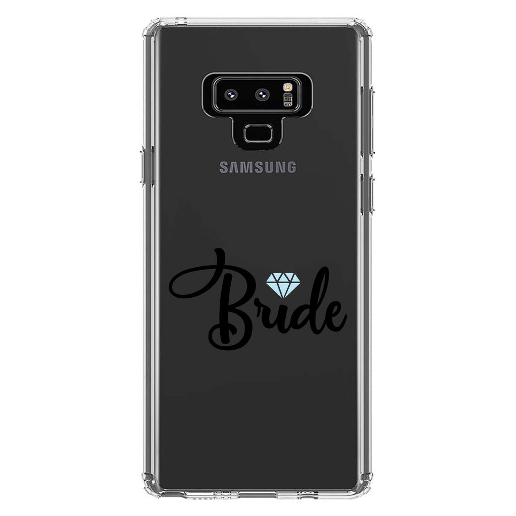 Bride Diamond, Wedding Design Clear Shockproof iPhone Case, view 11