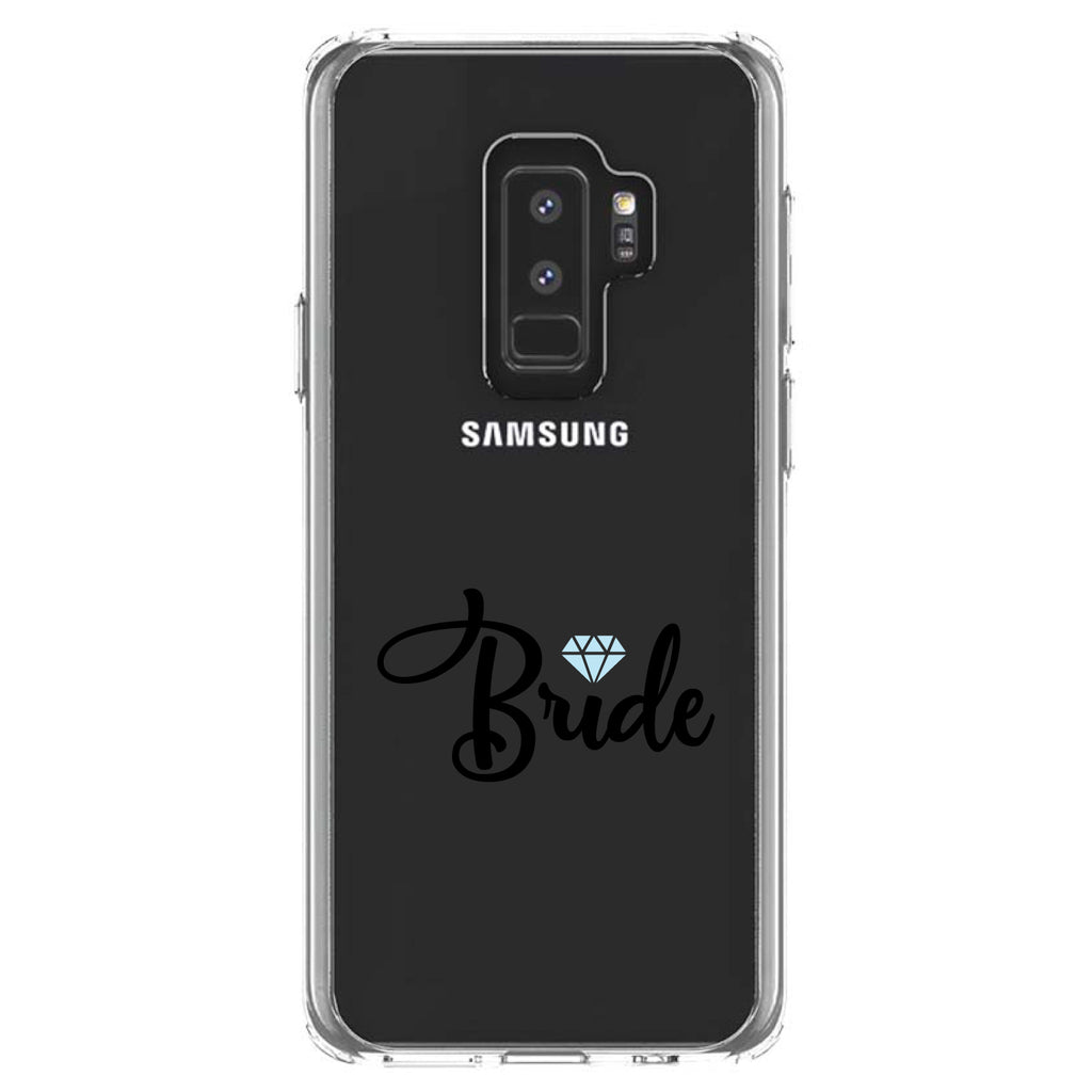 Bride Diamond, Wedding Design Clear Shockproof iPhone Case, view 20