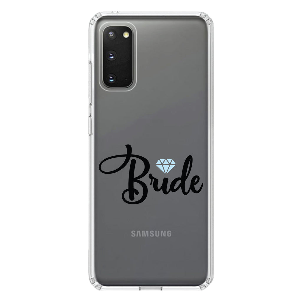 Bride Diamond, Wedding Design Clear Shockproof iPhone Case, view 14