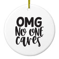 Black Ceramic Ornament