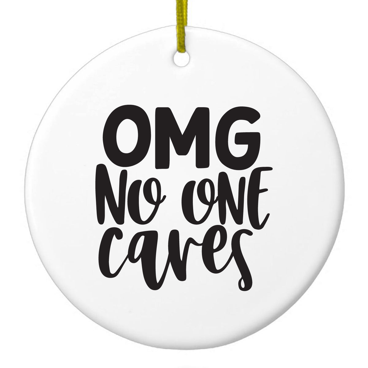 Black Ceramic Ornament