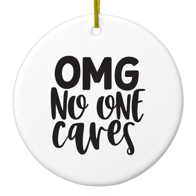 Black Ceramic Ornament