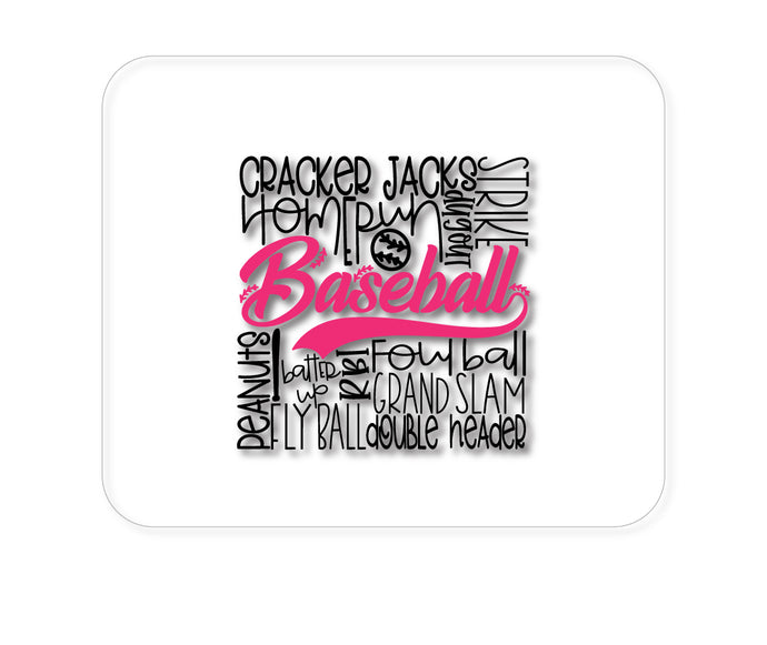 DistinctInk Custom Foam Rubber Mouse Pad - 1/4