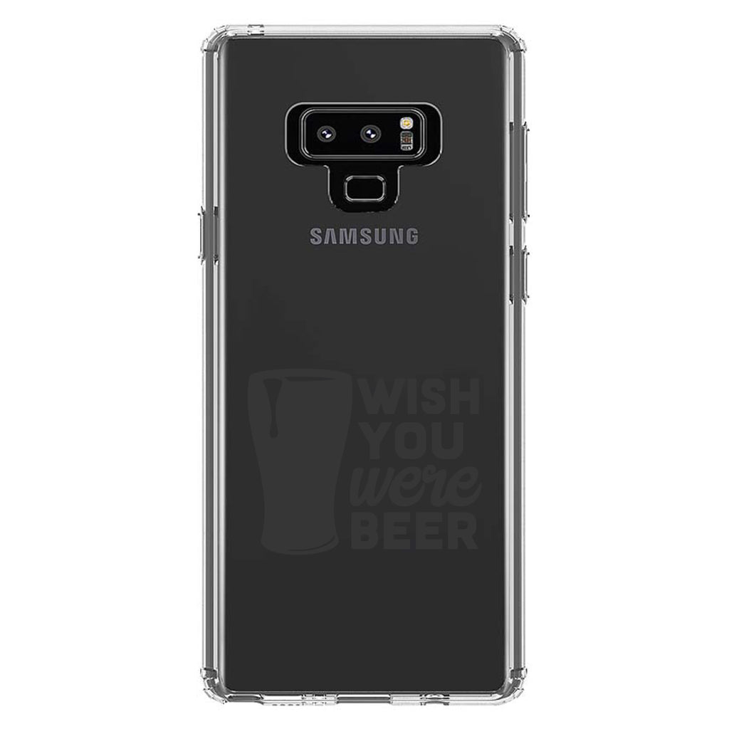 Wish You Were BEER Clear Shockproof iPhone Case, view 11