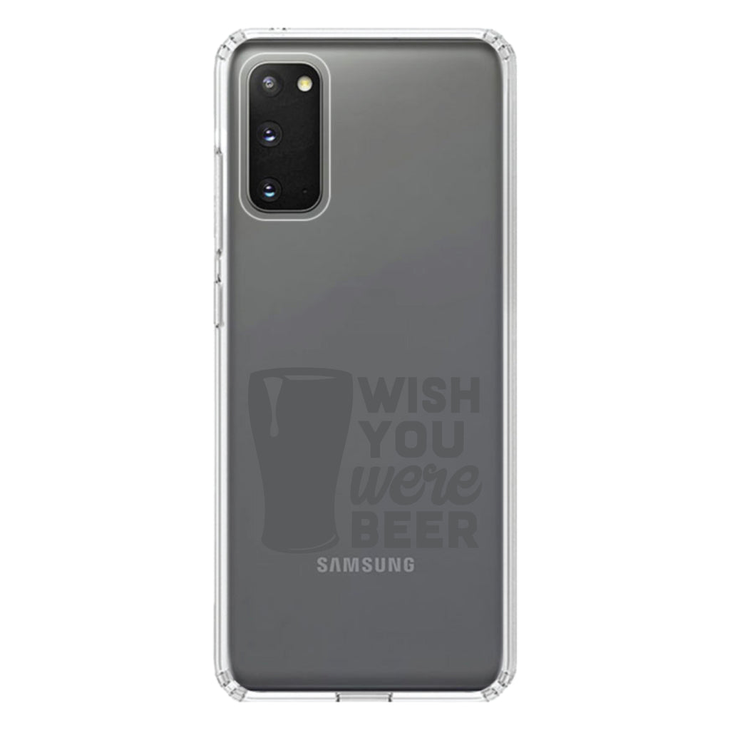 Wish You Were BEER Clear Shockproof iPhone Case, view 15