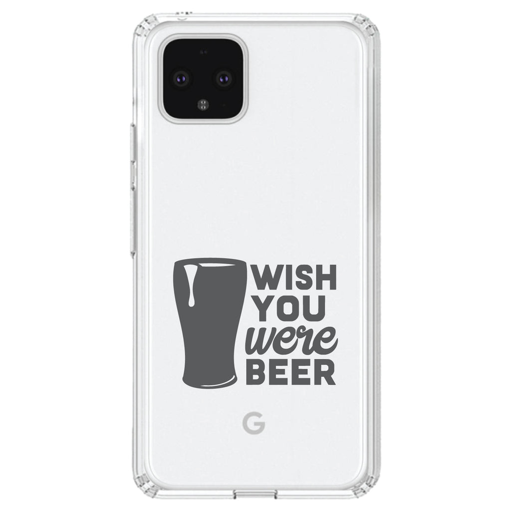 Wish You Were BEER Clear Shockproof iPhone Case, view 23