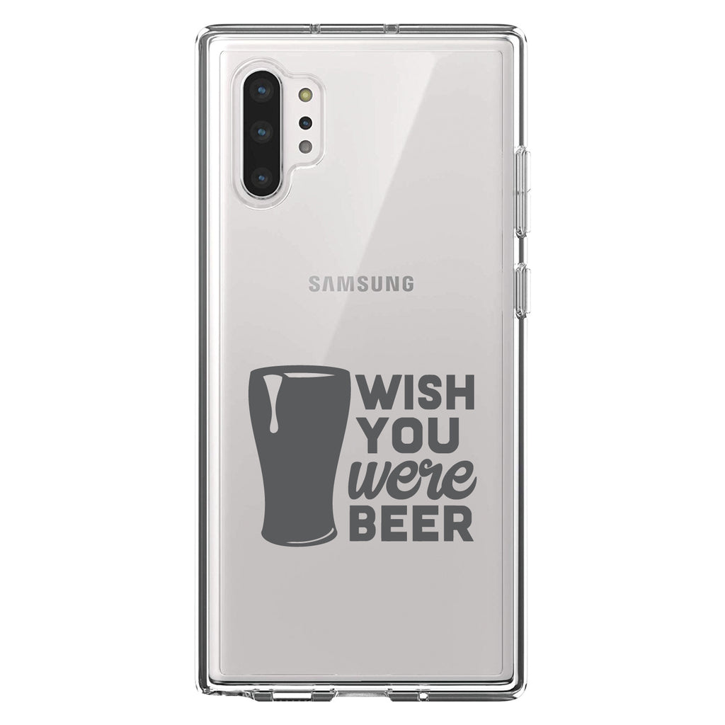 Wish You Were BEER Clear Shockproof iPhone Case, view 10