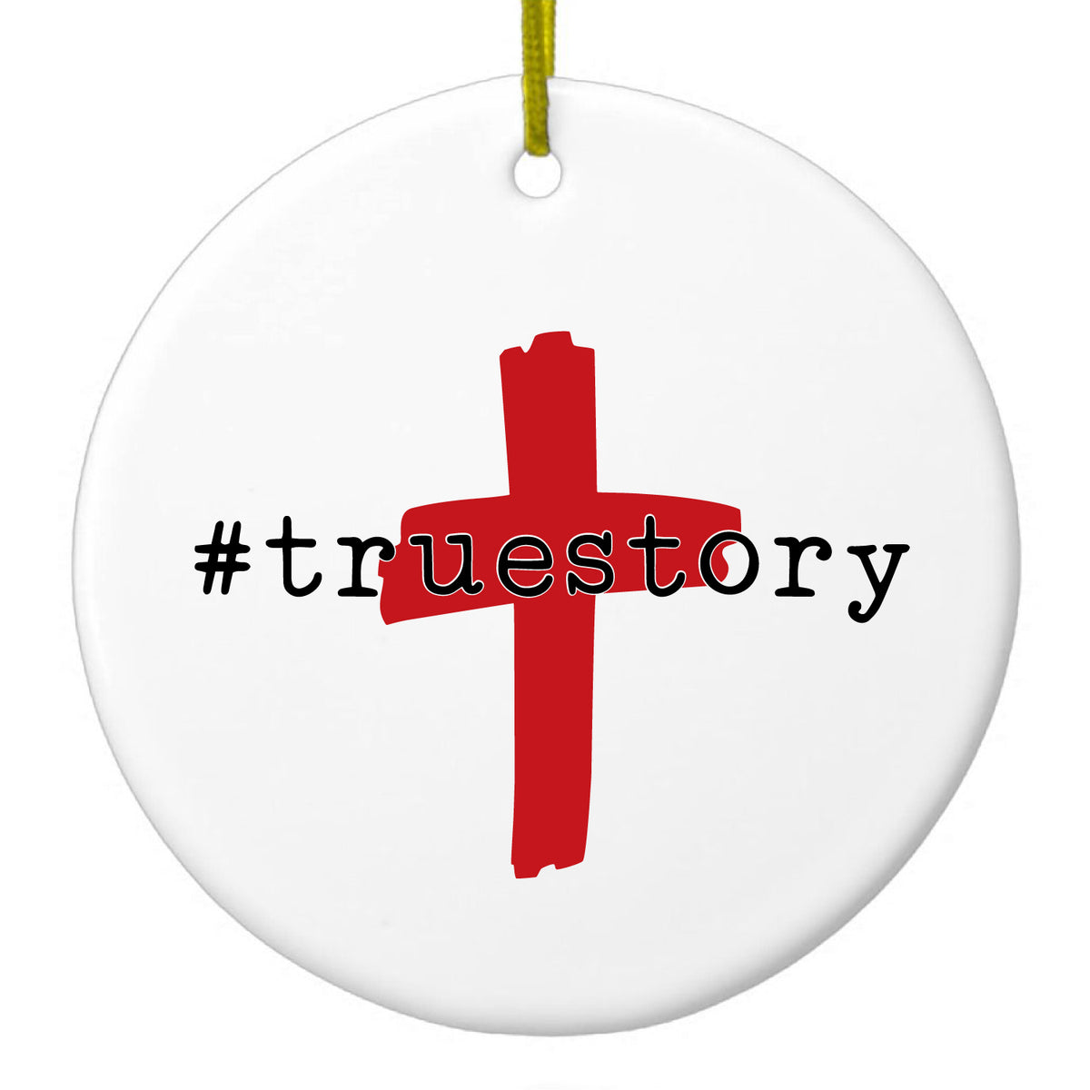 Red Ceramic Ornament