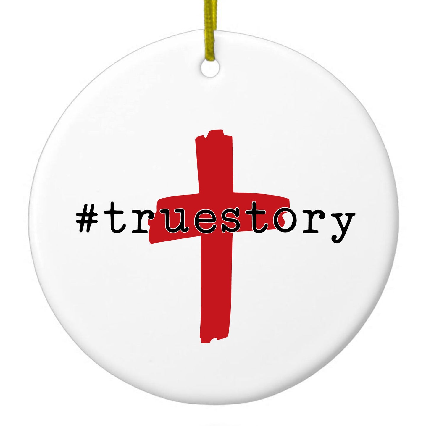 Red Ceramic Ornament