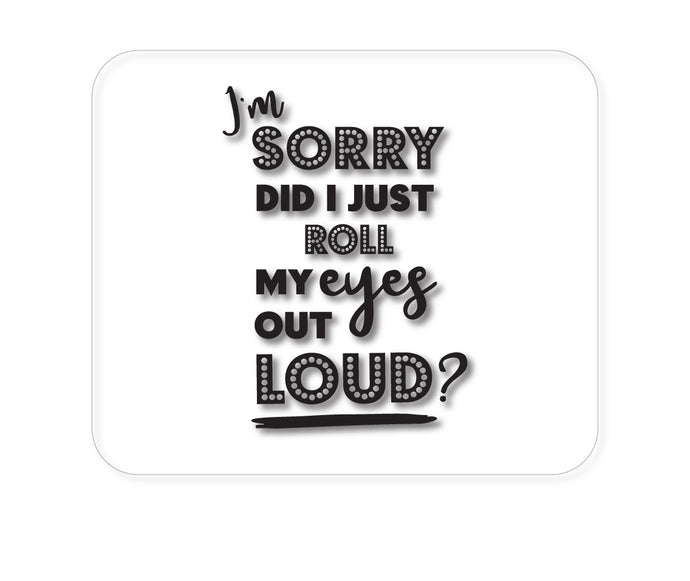 DistinctInk Custom Foam Rubber Mouse Pad - 1/4