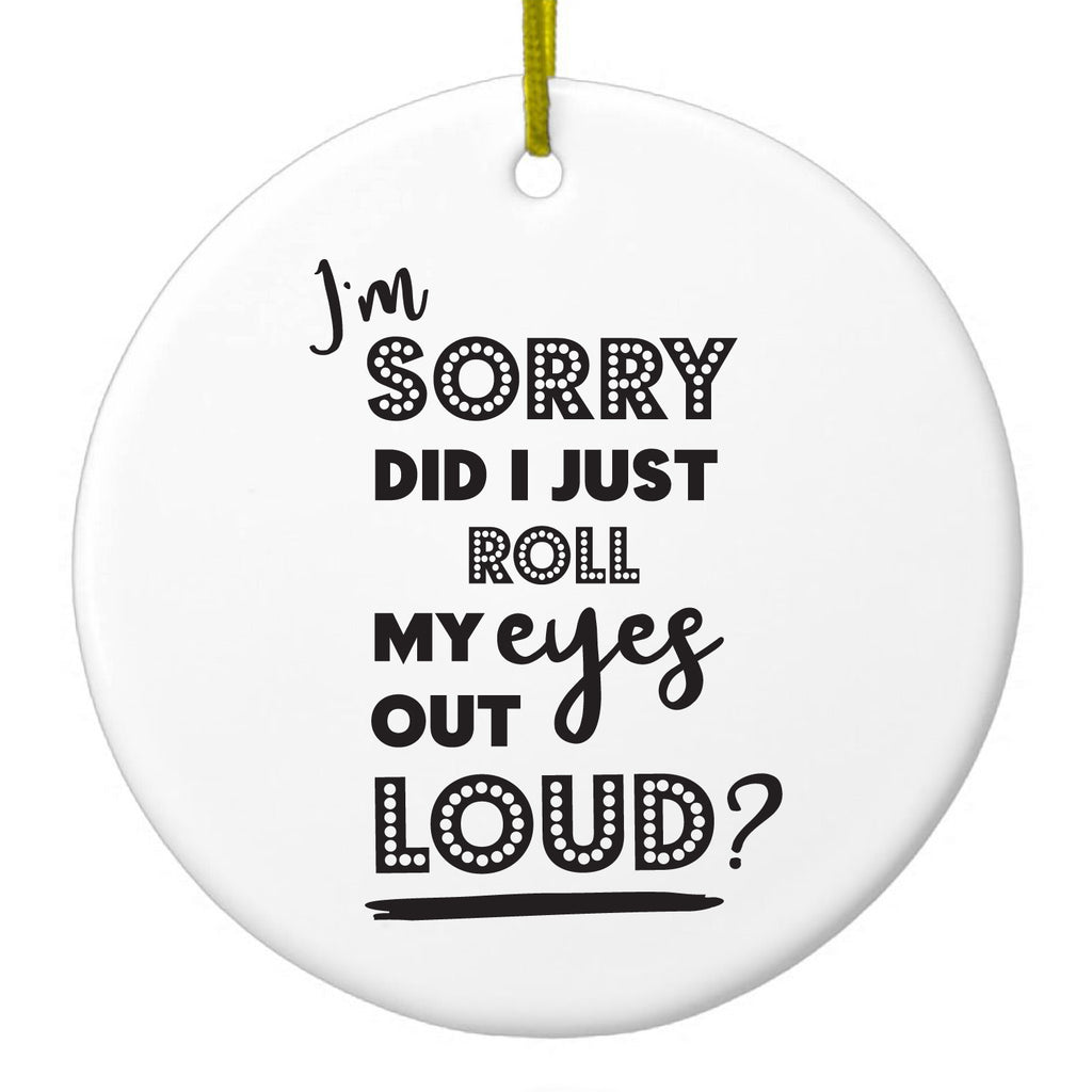 White Ceramic Ornament