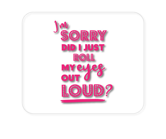 DistinctInk Custom Foam Rubber Mouse Pad - 1/4