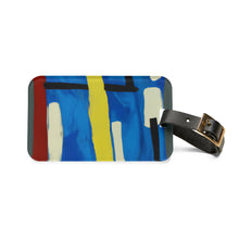 Iris Sage - Mid-Century Modern Design Printed on a Custom Luggage Tag