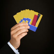 Francoise LeVigne - Mid-Century Modern Playing Poker Cards