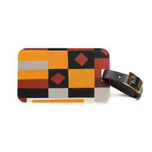 June Cooperston - Mid-Century Modern Design Printed on a Custom Luggage Tag