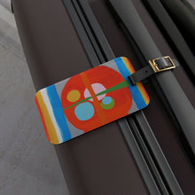 Luz Morinaga - Mid-Century Modern Design Printed on a Custom Luggage Tag