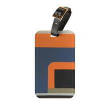 Hugh Lansing - Mid-Century Modern Design Printed on a Custom Luggage Tag