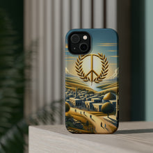 DistinctInk Tough Case for Apple iPhone, Compatible with MagSafe Charging - "Harmony Amidst Diversity: Symbolizing Peaceful Coexistence"