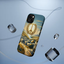 DistinctInk Tough Case for Apple iPhone, Compatible with MagSafe Charging - "Harmony Amidst Diversity: Symbolizing Peaceful Coexistence"