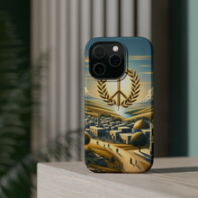 DistinctInk Tough Case for Apple iPhone, Compatible with MagSafe Charging - "Harmony Amidst Diversity: Symbolizing Peaceful Coexistence"