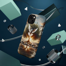 DistinctInk Tough Case for Apple iPhone, Compatible with MagSafe Charging - "A Serene Symbol of Peace: Palestinians"